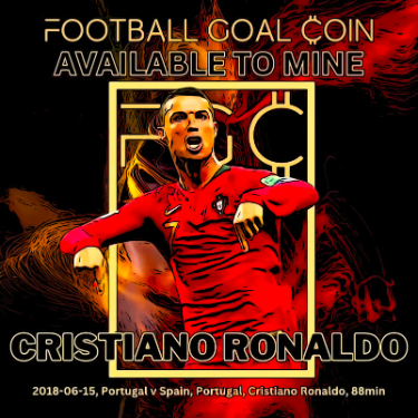 Football Goal Coin, Sports token, Football based Crypto, Image Card