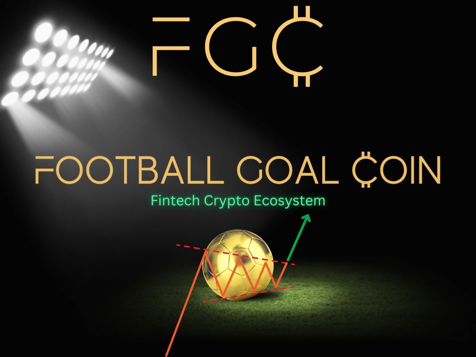 Football Goal Coin Fintech Crypto Ecosystem 3200 x 2400