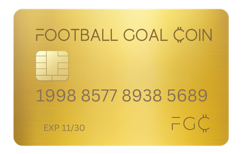 Football Goal Coin Card